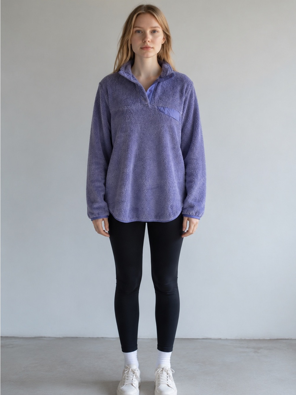 Jachs Fuzzy Purple Sweater